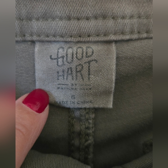 Matilda Jane Olive Green Chino joggers size 6 - Picture 4 of 4